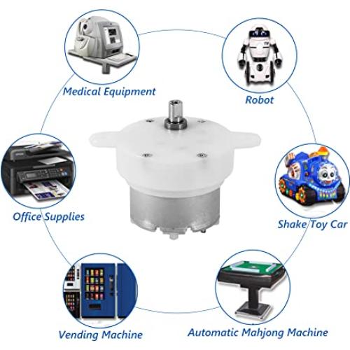 Motor eléctrico 12V YWBL-WH 3RPM diámetro 4mm