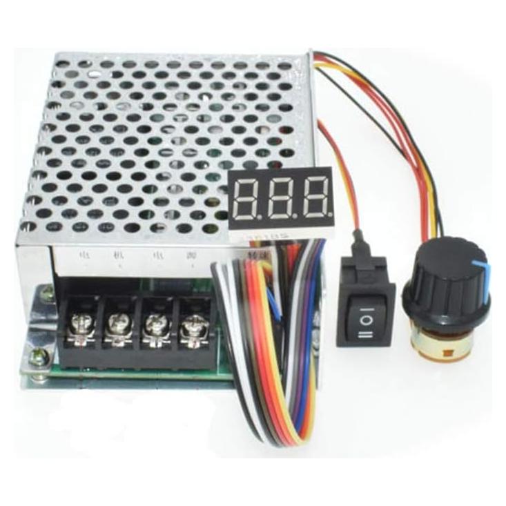 Controlador de Velocidad Motor DC 10-55V 40A con Pantalla Digital