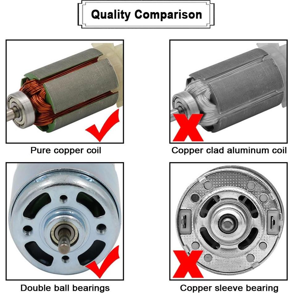 Motor DC 895 12-24V 10000-20000RPM Ajustable ZVKV
