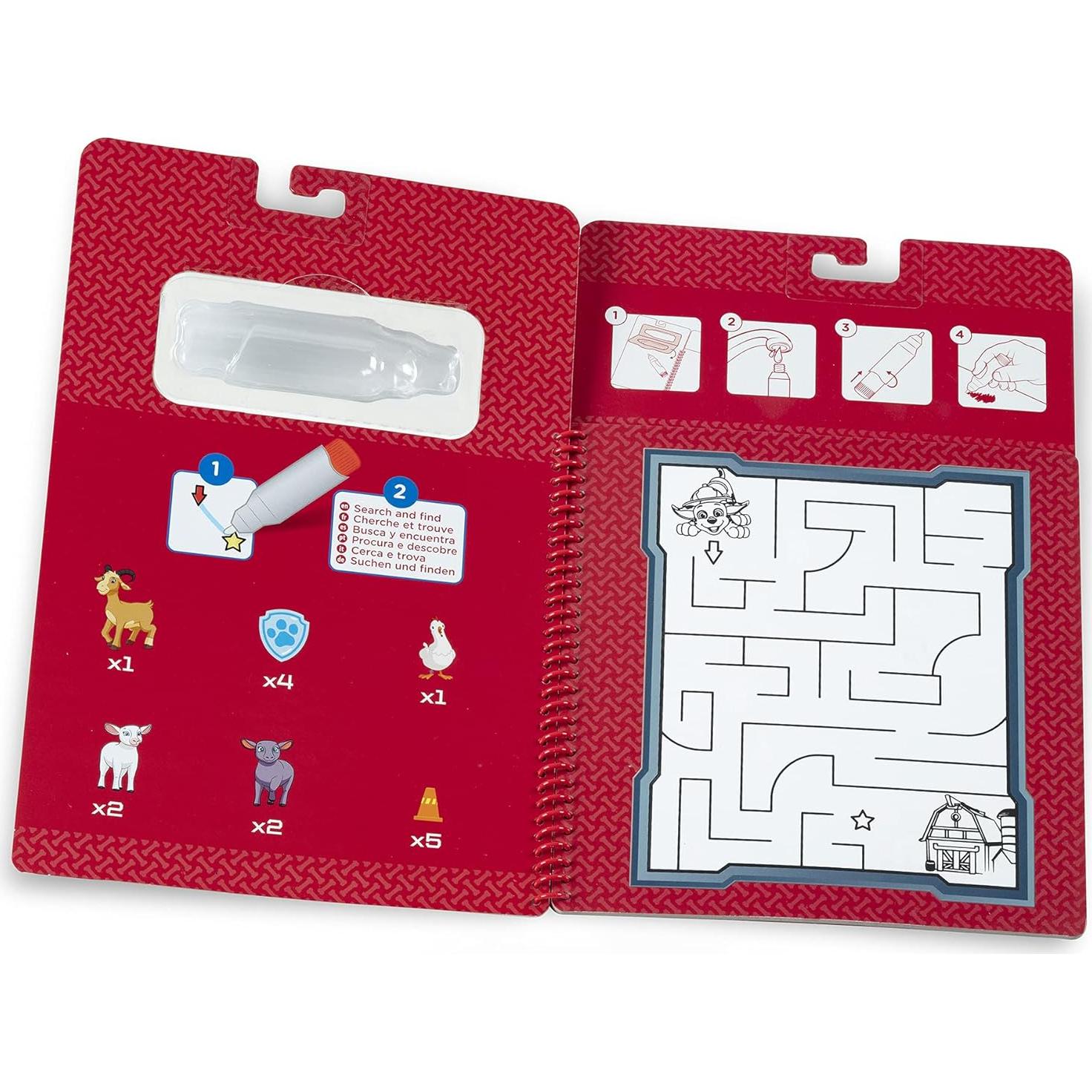 Libro de Actividades Water Wow! Marshall Melissa & Doug 3+