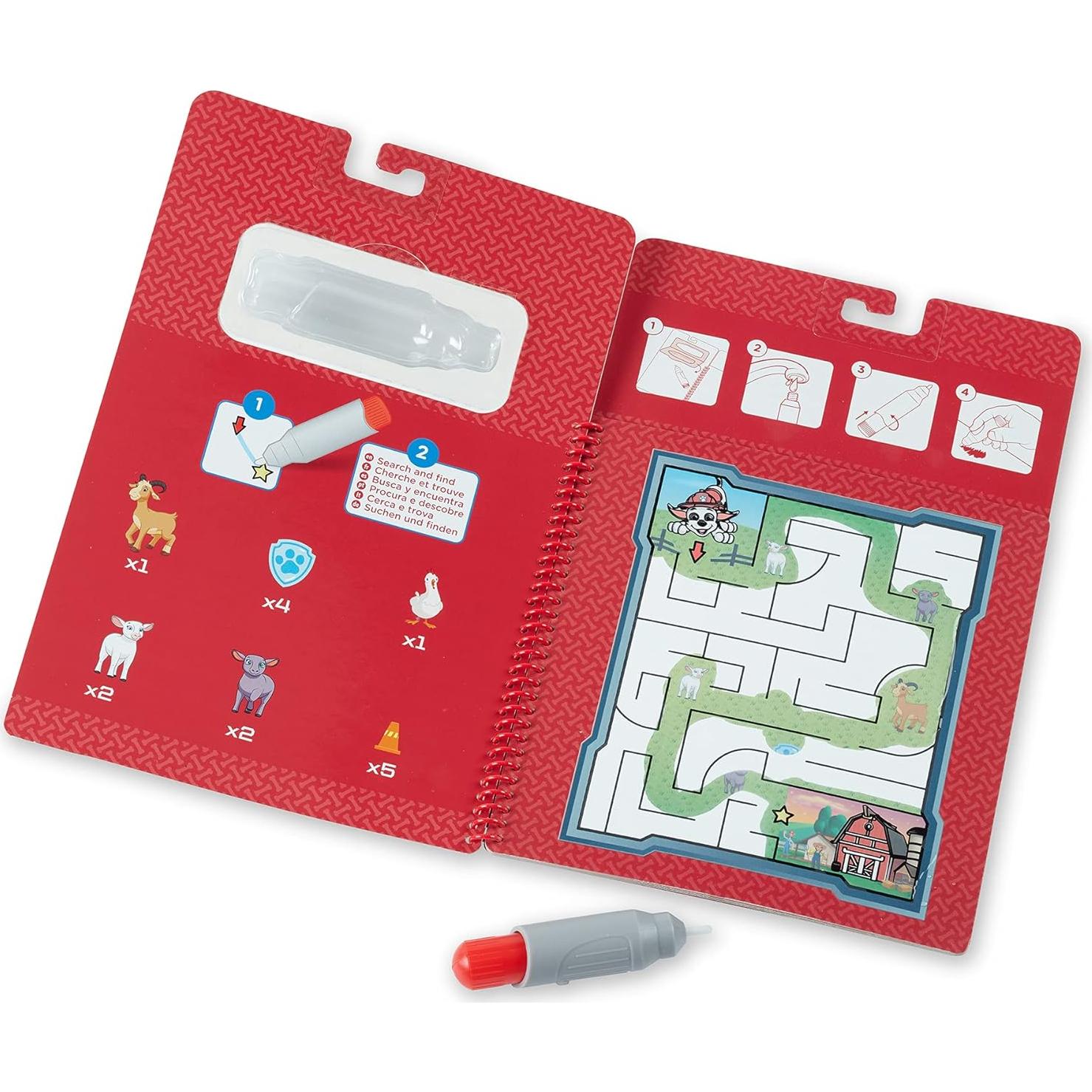 Libro de Actividades Water Wow! Marshall Melissa & Doug 3+