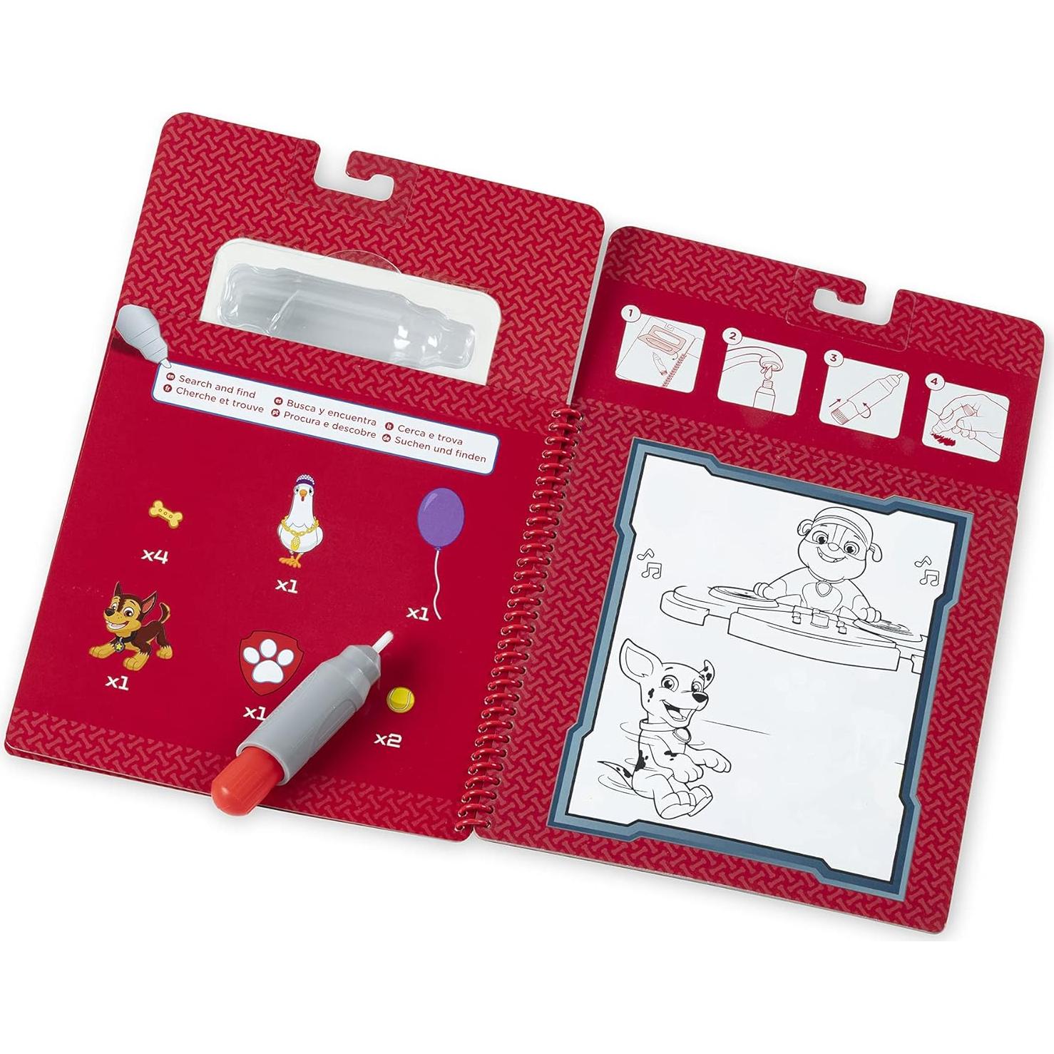 Libro de Actividades Water Wow! Marshall Melissa & Doug 3+