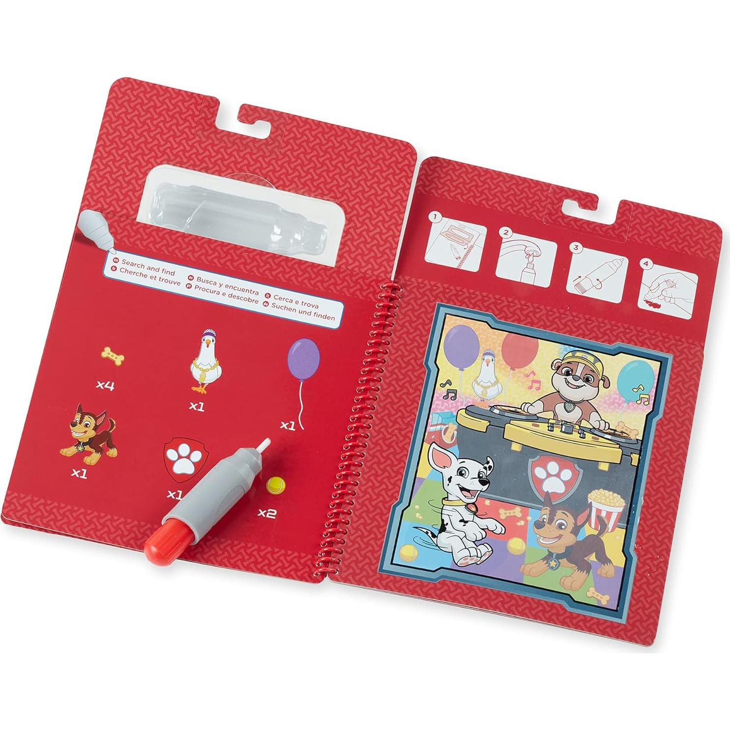 Libro de Actividades Water Wow! Marshall Melissa & Doug 3+