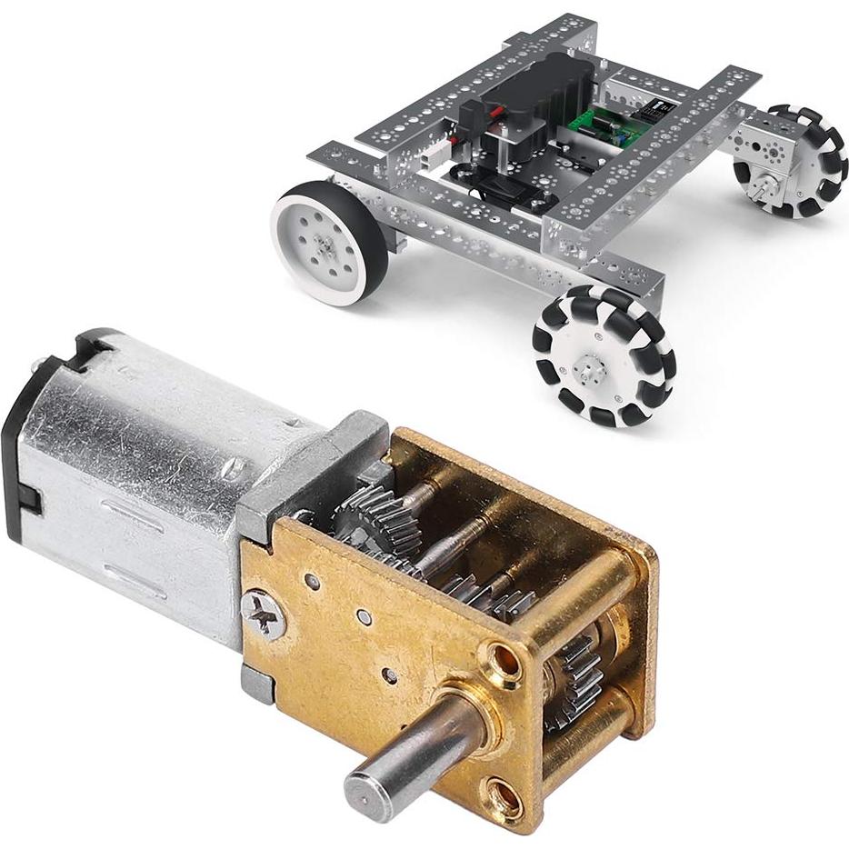 Mini Motor de Engranaje Zerone 1218GE-N20 DC3V 16RPM