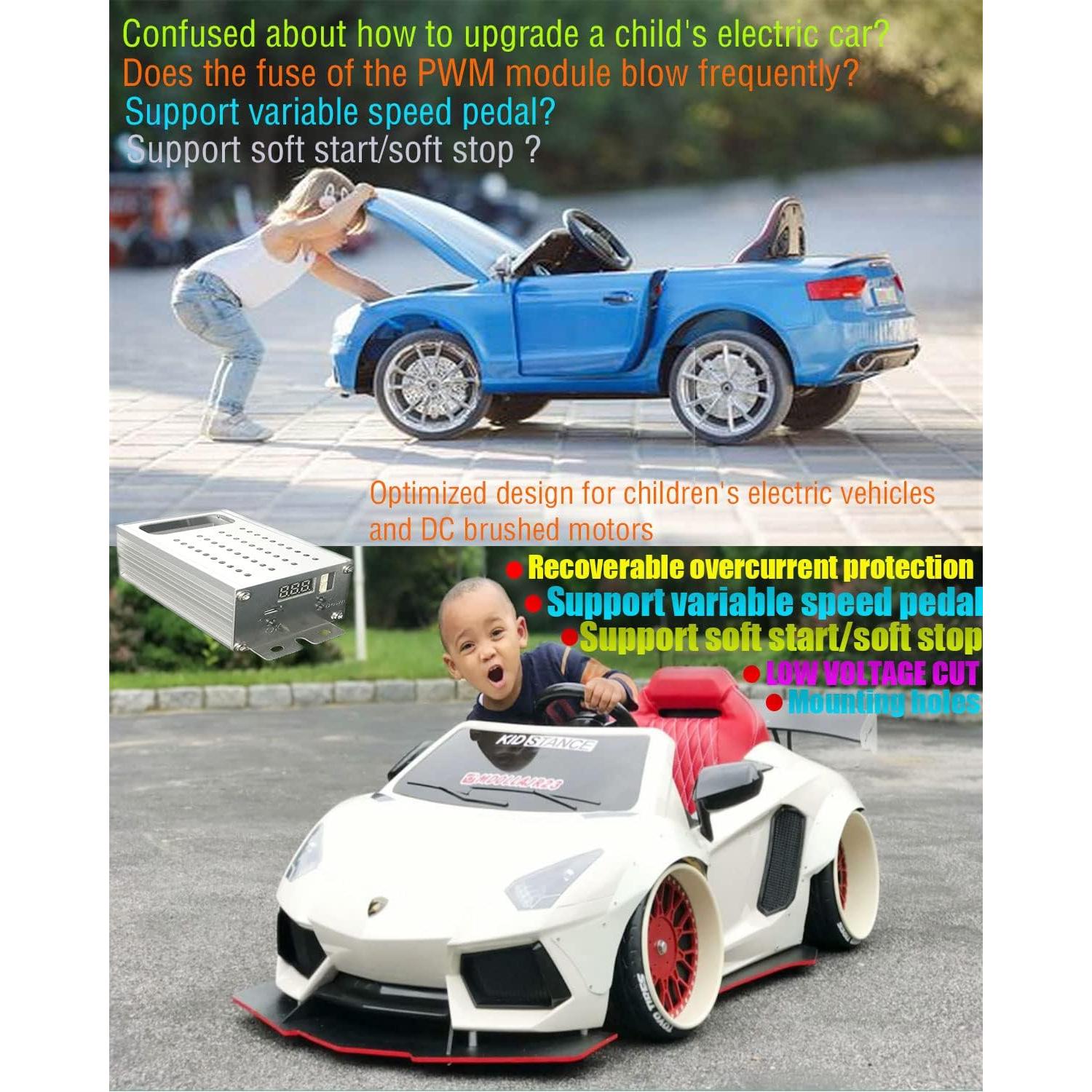 Controlador de Velocidad Motor DC PWM 9-70V 40A MgcSTEM