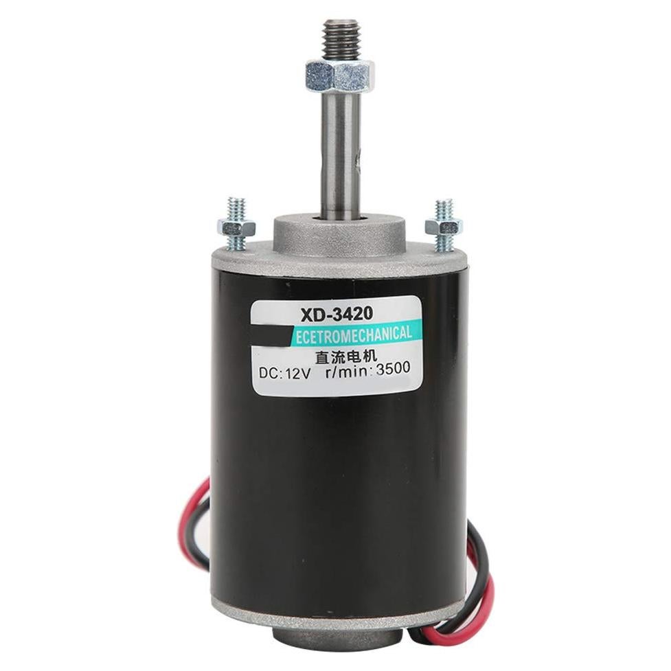 Motor DC de Imán Permanente 30W 12/24V 3500/6000RPM TOPINCN