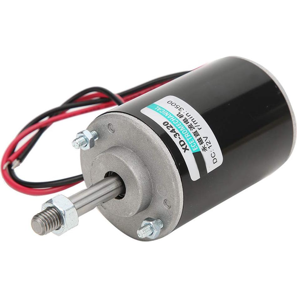 Motor DC de Imán Permanente 30W 12/24V 3500/6000RPM TOPINCN