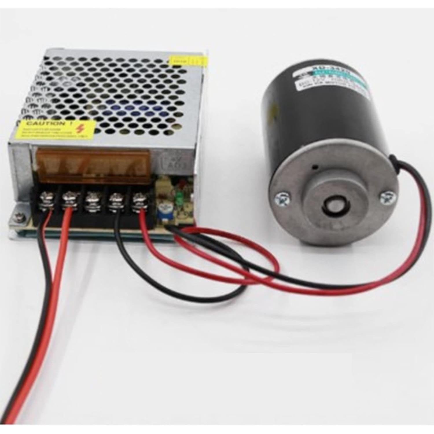 Motor DC de Imán Permanente 30W 12/24V 3500/6000RPM TOPINCN