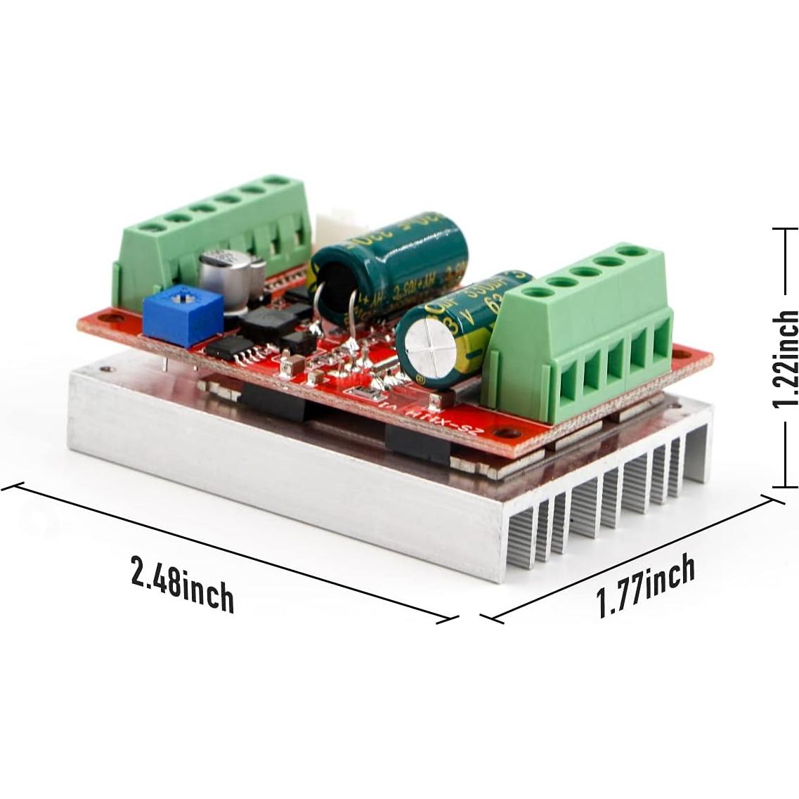 Controlador de Motor Eléctrico Sin Escobillas RioRand 350W 6-60V