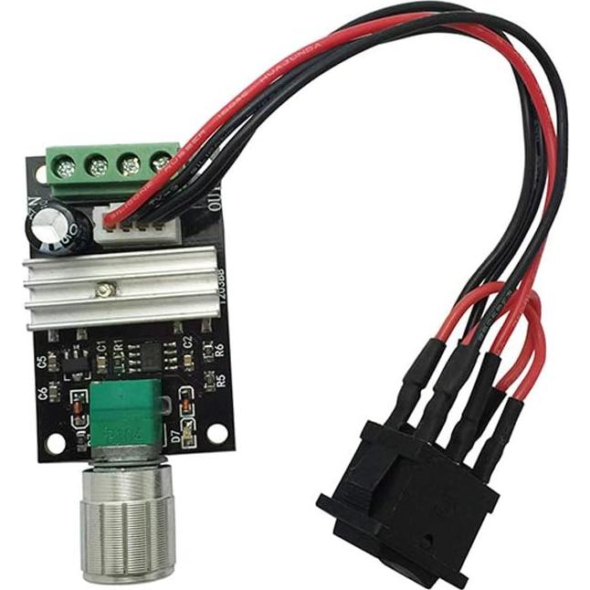 Controlador de Velocidad de Motor DC Tatoko 1203BB 6-28V 3A