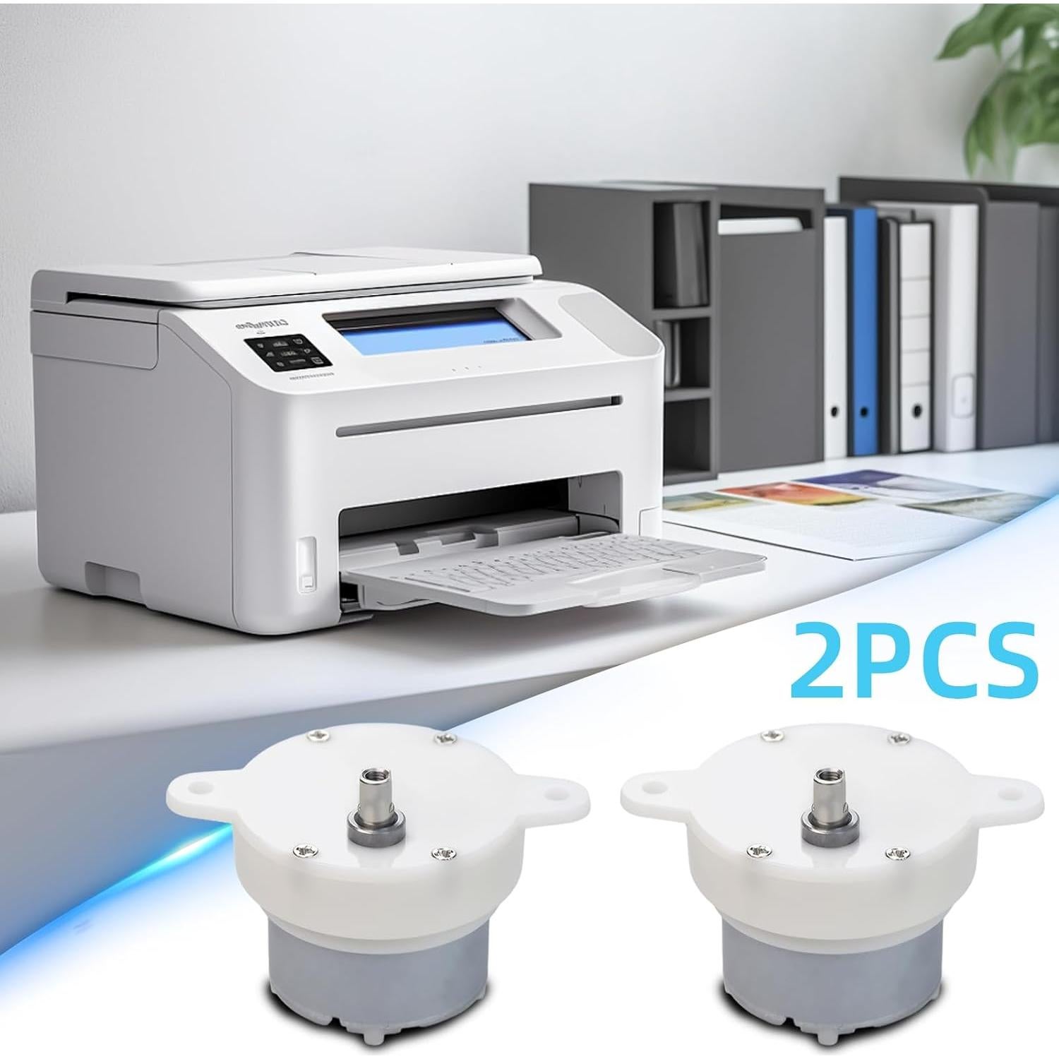 Motor de CC 12V 3RPM Bajo Ruido - 2 Pcs Flylin