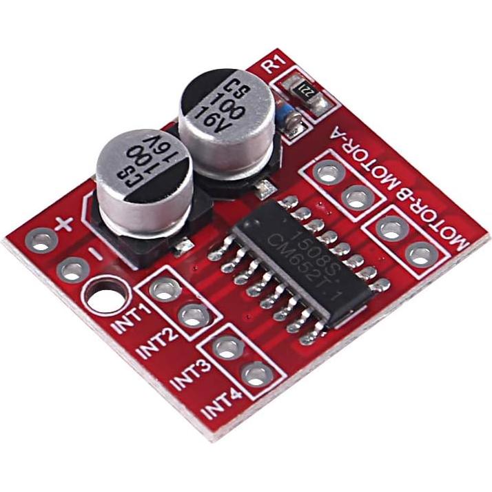 6 Módulos Controlador de Motor DC MELIFE Mini L298N 1.5A