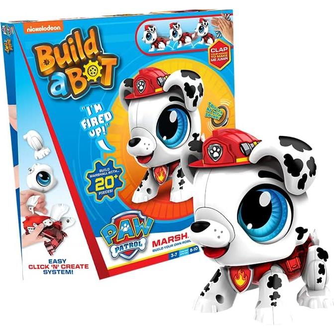 Goliath Build-a-Bot Marshall | Robot Interactivo 20 Piezas