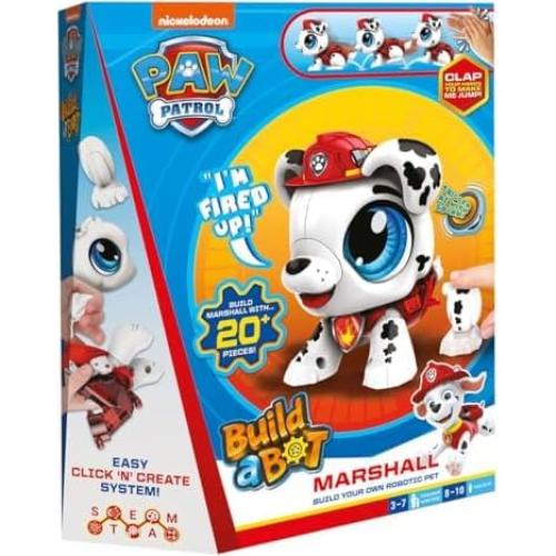 Goliath Build-a-Bot Marshall | Robot Interactivo 20 Piezas