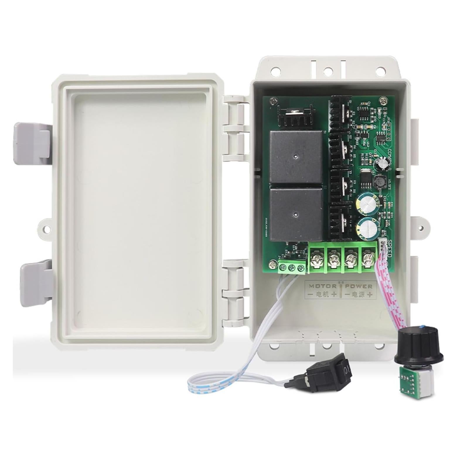 Controlador de Velocidad Motor DC PWM 10-50V 30A Faizpors