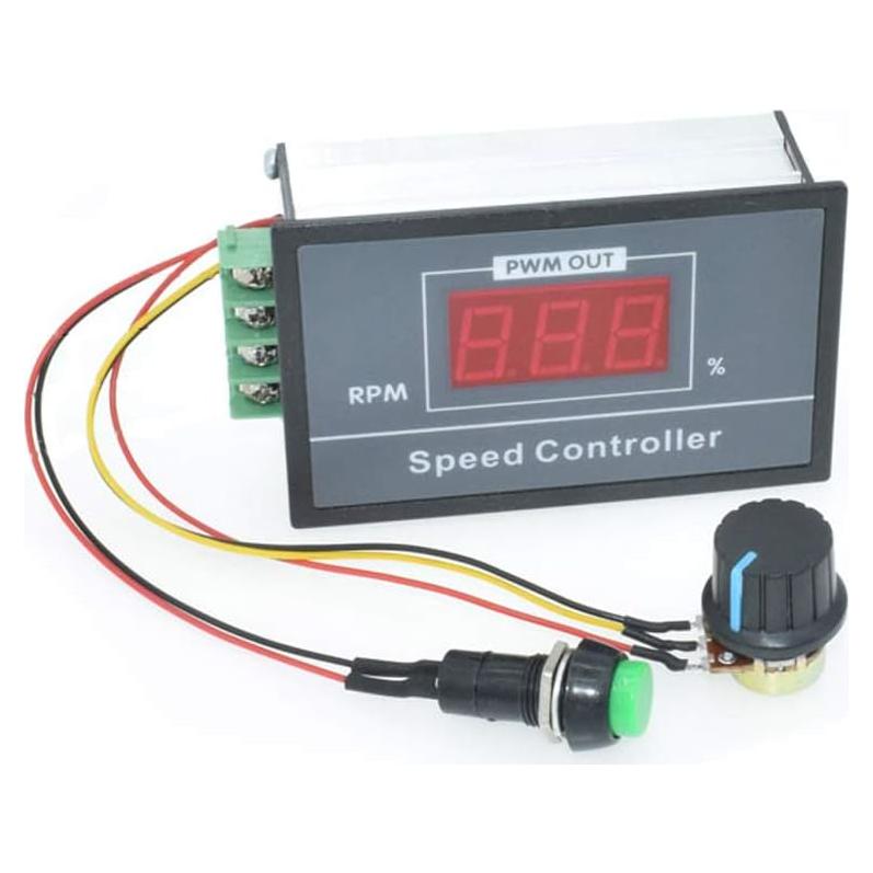 Controlador de Velocidad DC 6-60V 30A Tatoko con Pantalla Digital