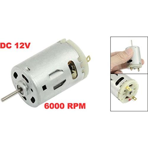 Motor Eléctrico Mini DC 12V uxcell 10000RPM 2.3mm Eje