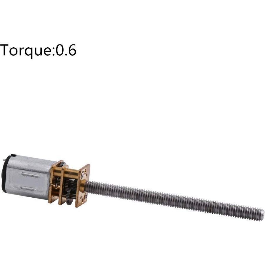 Motor Eléctrico Reversible DC 12V Hilitand N20 400RPM Eje 16mm