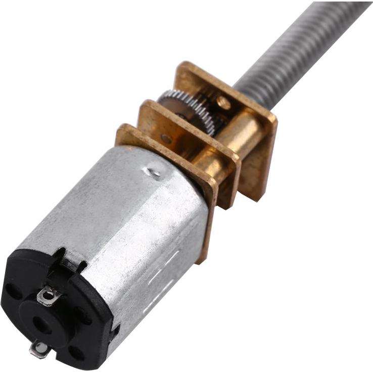 Motor Eléctrico Reversible DC 12V Hilitand N20 400RPM Eje 16mm