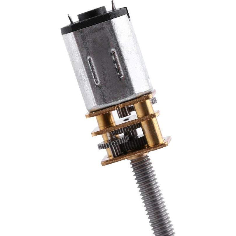 Motor Eléctrico Reversible DC 12V Hilitand N20 400RPM Eje 16mm