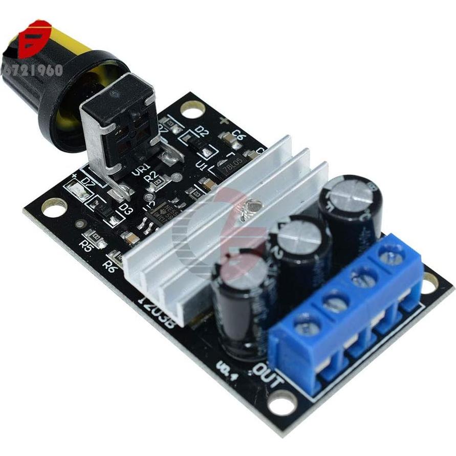 Controlador de Velocidad de Motor CC Gump's 6V-28V 3A