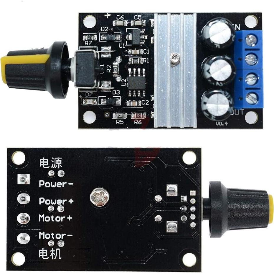 Controlador de Velocidad de Motor CC Gump's 6V-28V 3A