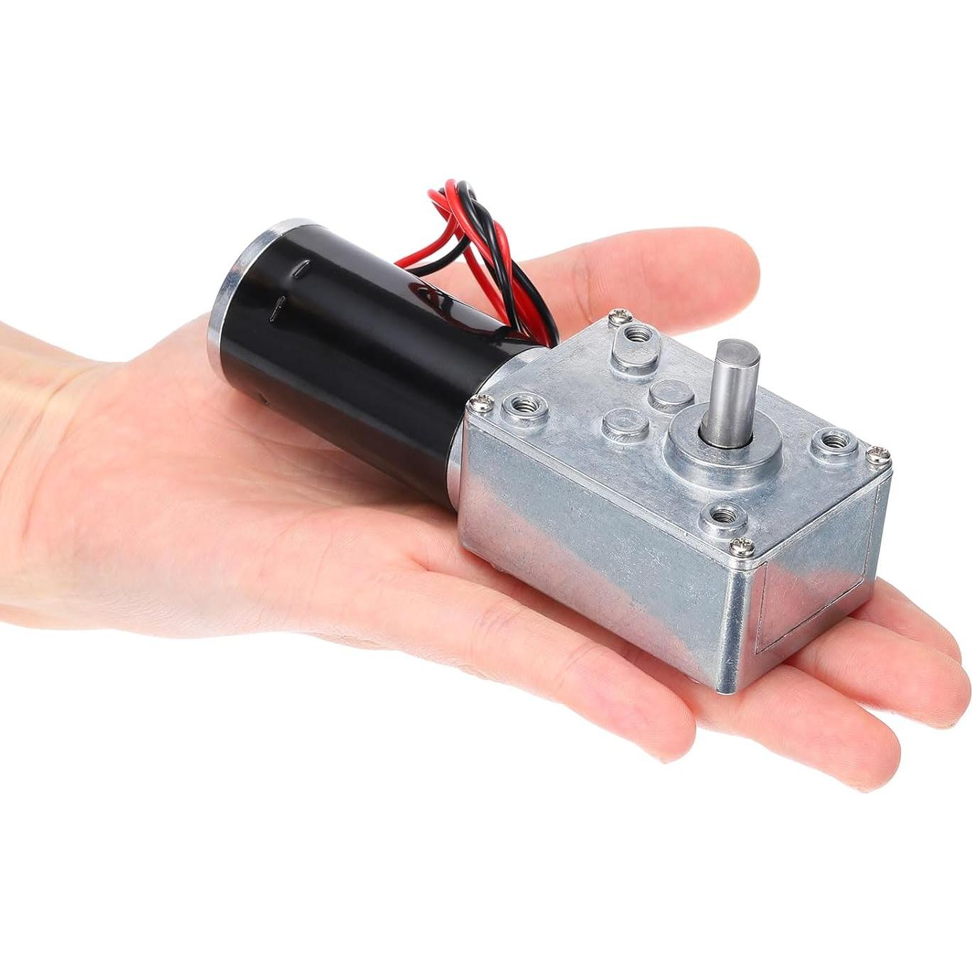 Motor de Engranaje DC 12V MECCANIXITY 200RPM 100kg.cm