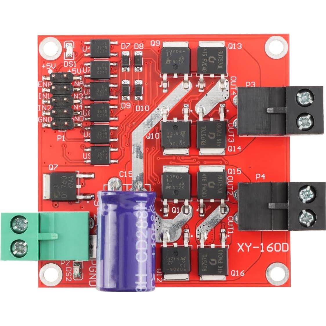 Controlador de Motor DC L298 7A 160W Doble Puente H