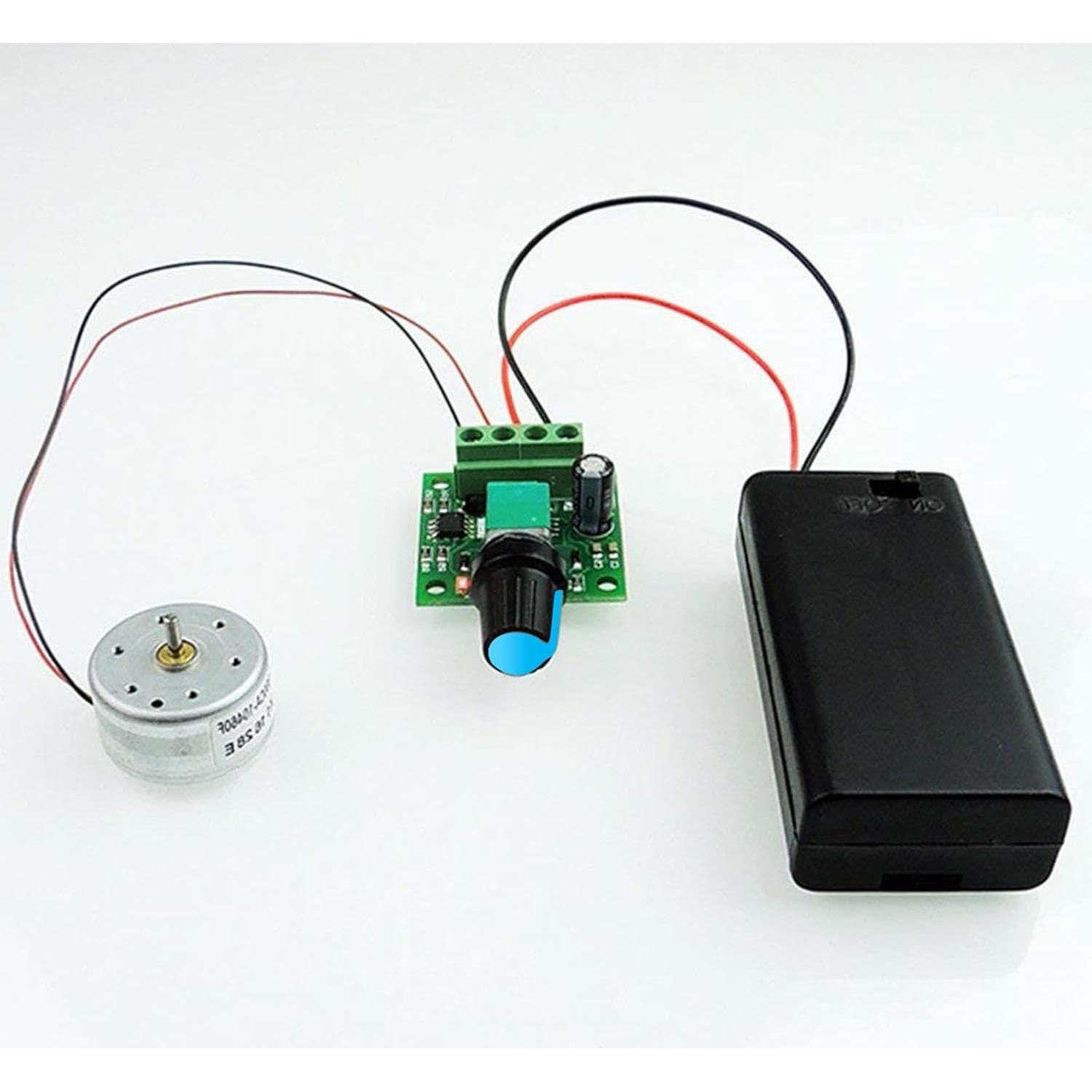 Controlador de Velocidad Motor CC PWM 2A 2 Paquete ALEDECO