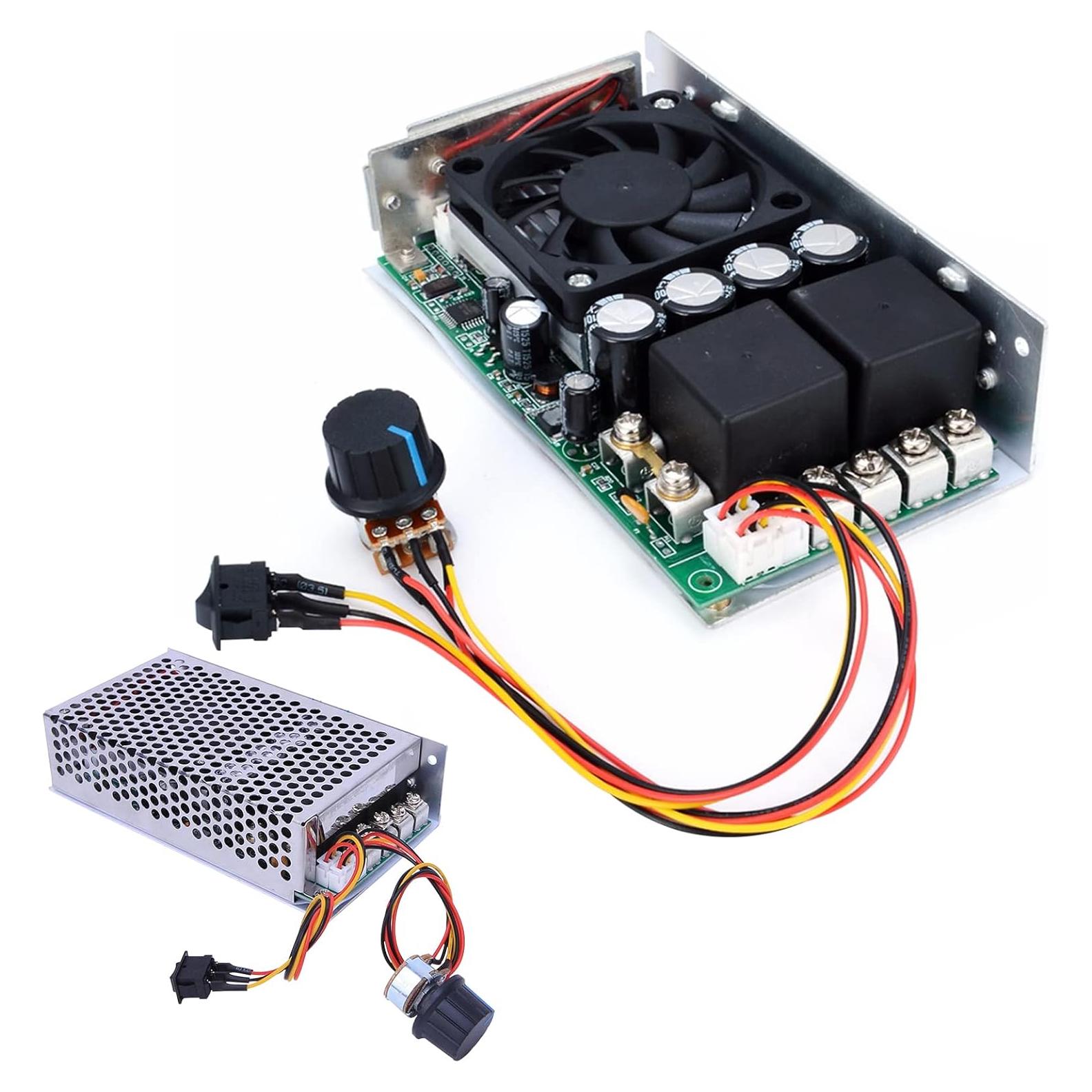 Controlador de Velocidad Motor DC PWM EVTSCAN 10-50V 100A 5000W