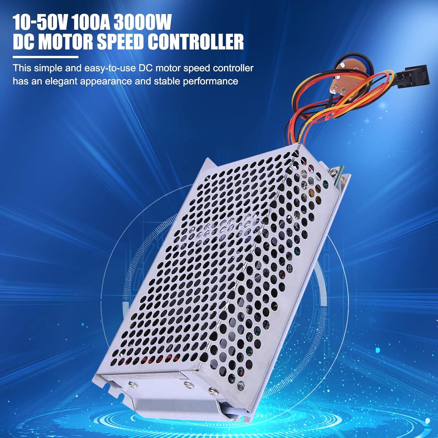 Controlador de Velocidad Motor DC PWM EVTSCAN 10-50V 100A 5000W