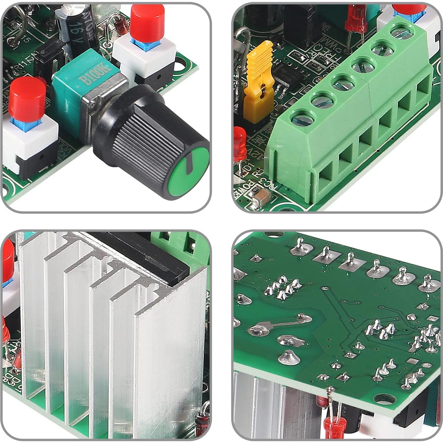 Controlador de Motor Paso a Paso DWEII PWM 5-12V 15-160V - Paquete de 2
