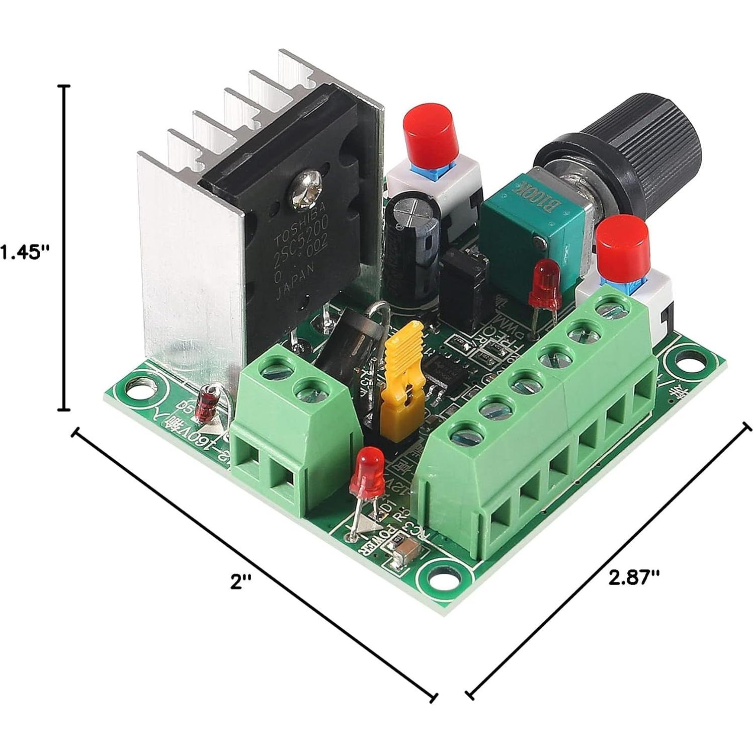 Controlador de Motor Paso a Paso DWEII PWM 5-12V 15-160V - Paquete de 2