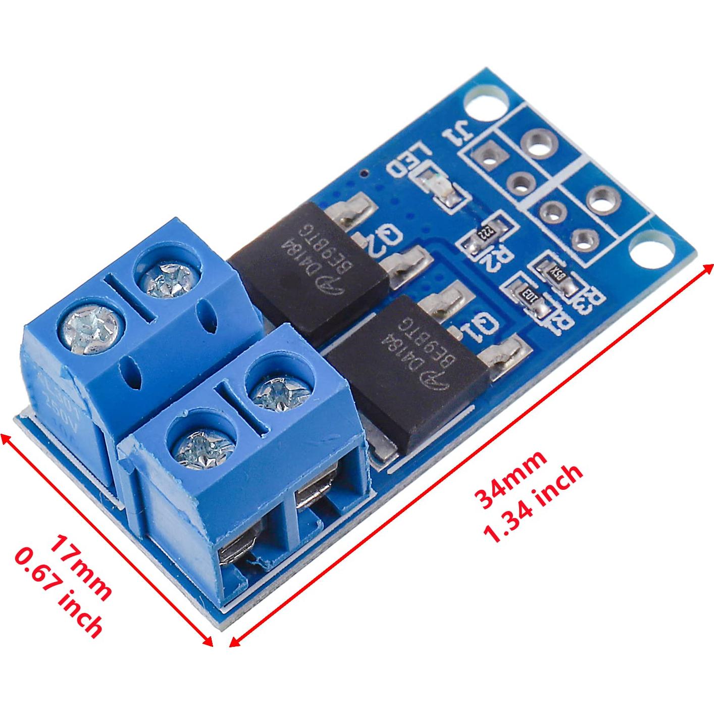 Controlador de Velocidad Motor DC EPLZON 15A 400W PWM 10 Piezas