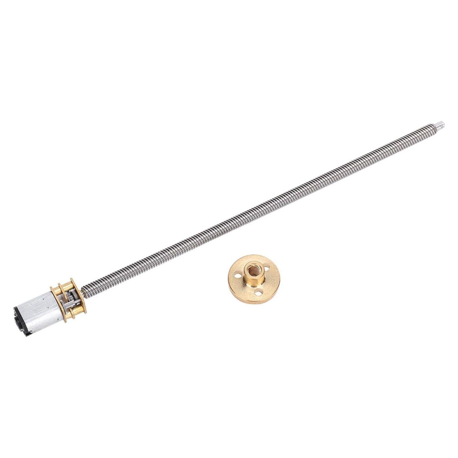 Motor de Reducción de Velocidad DC 6V/12V Walfront con Eje T5 160mm