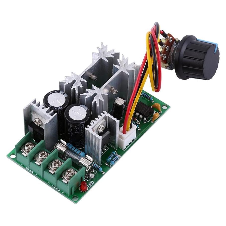 Controlador de Velocidad Motor DC PWM 10-60V 20A Walfront