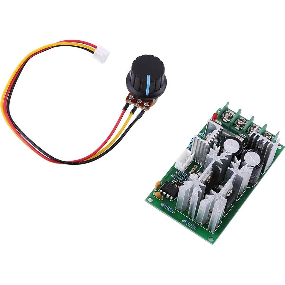 Controlador de Velocidad Motor DC PWM 10-60V 20A Walfront