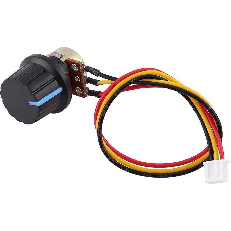 Controlador de Velocidad Motor DC PWM 10-60V 20A Walfront