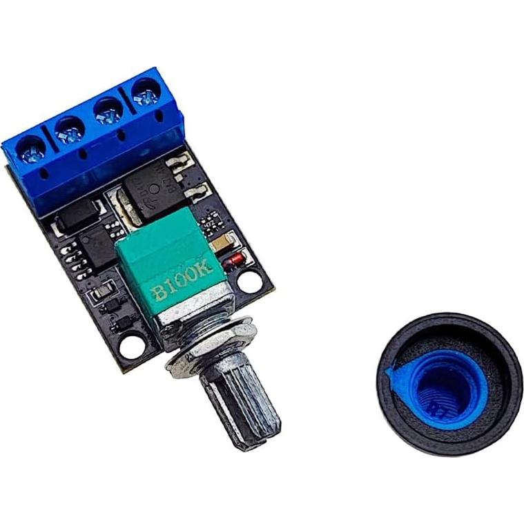 Módulo Controlador de Velocidad PWM Haldzemo 5V-16V 10A Paquete de 5