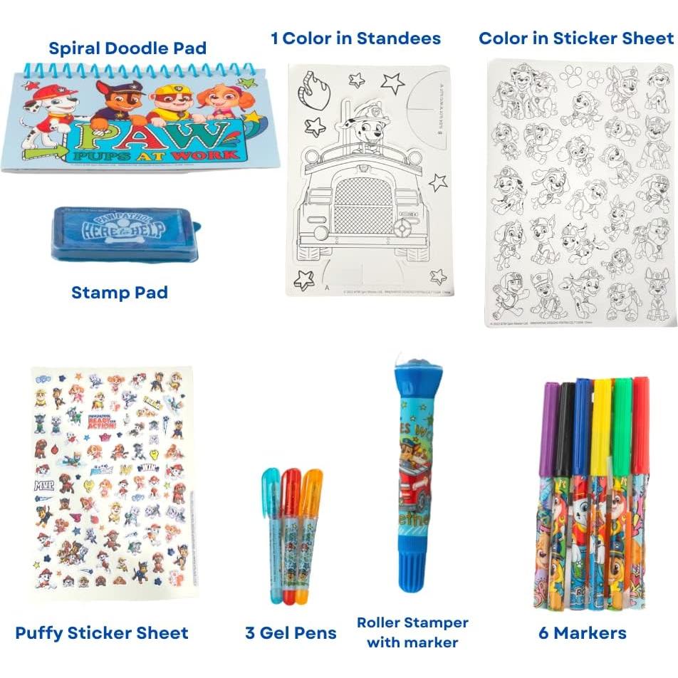 Conjunto de Actividades Paw Patrol con Estuche de Viaje