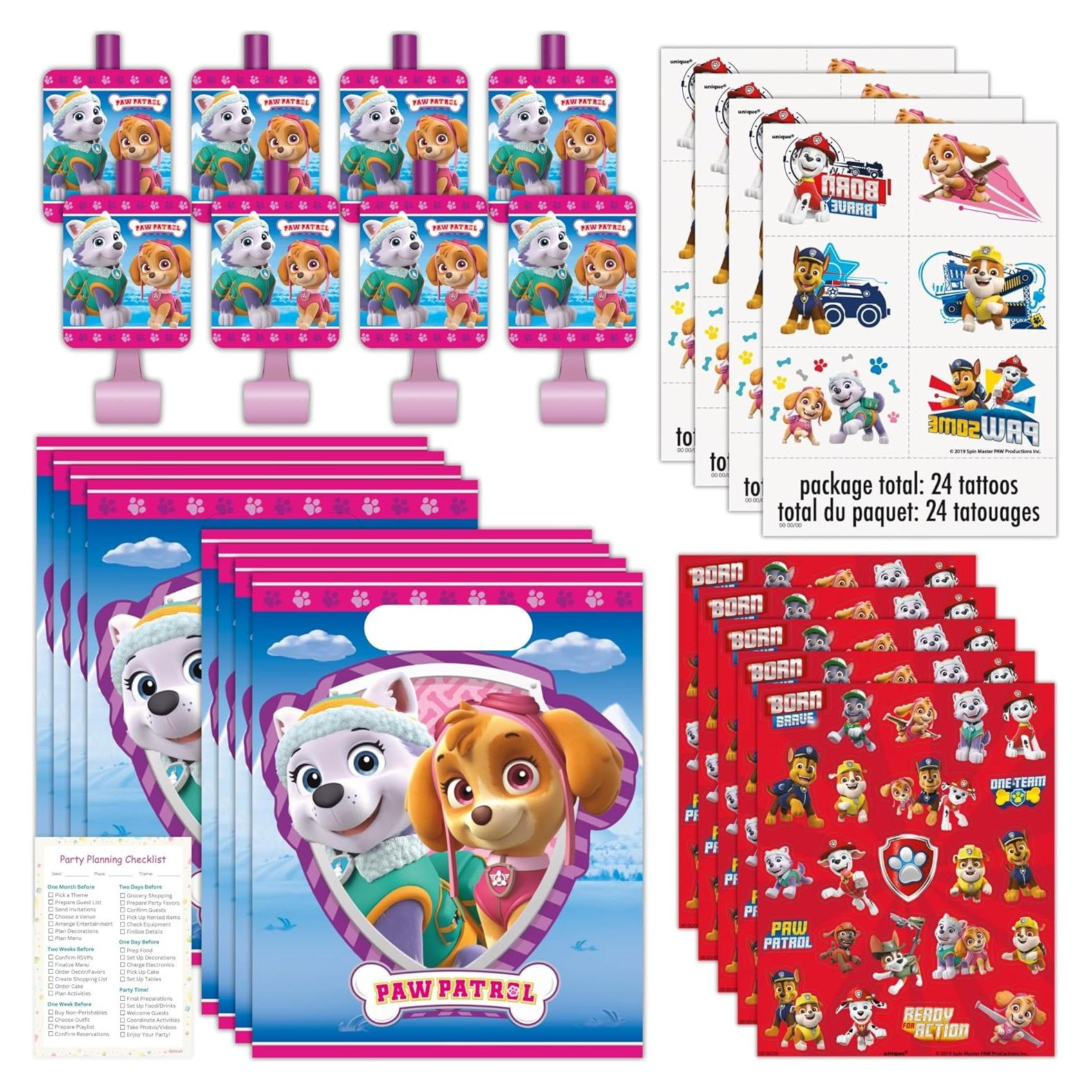 Favoritos de Fiesta Patrulla Canina Skye - 16 Invitados