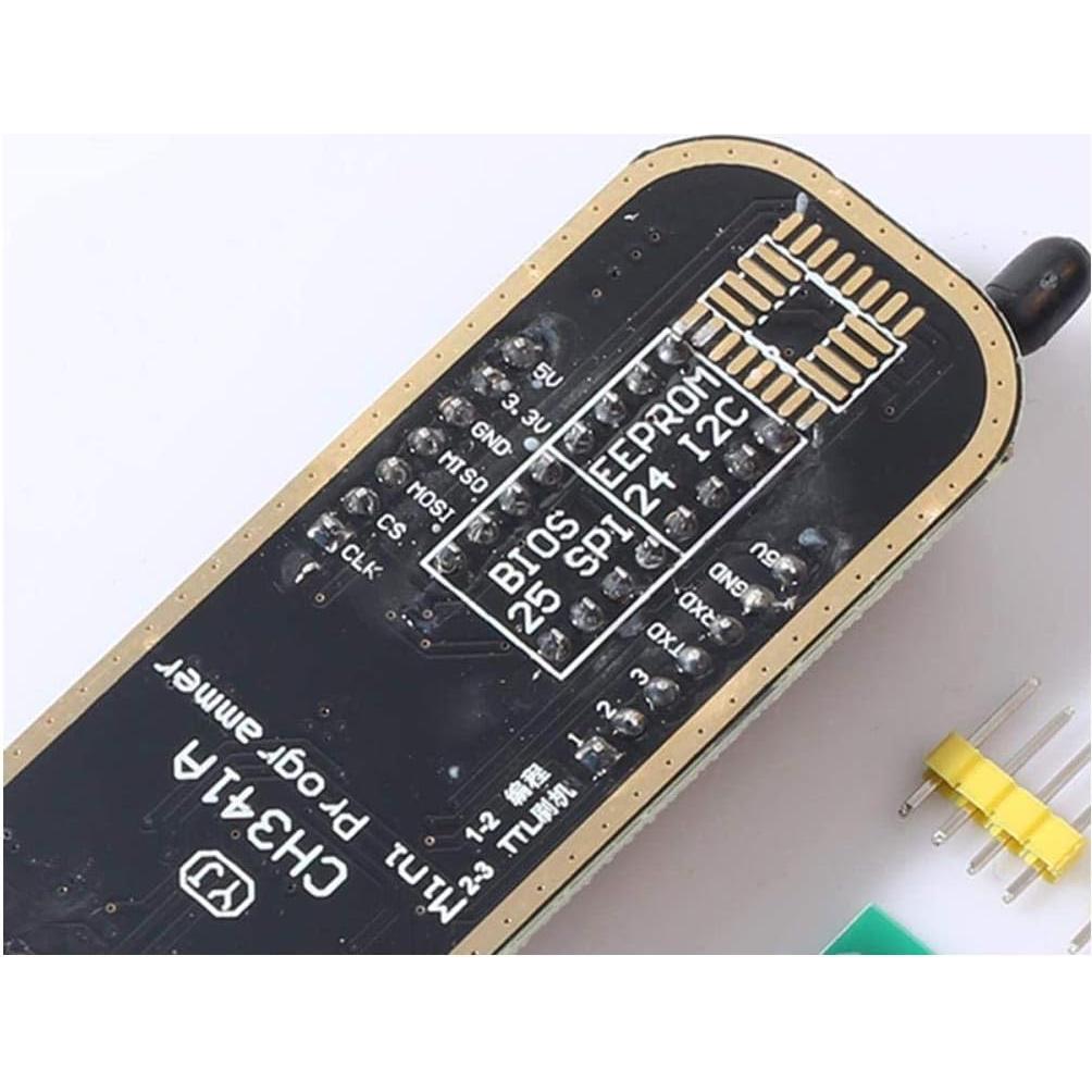 Programador USB CH341A para EEPROM y Flash SPI 5V-3.3V