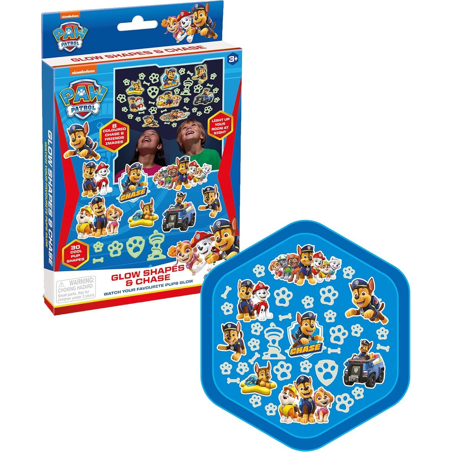 Set de Decoración Brillante PAW Patrol - 30 Formas y Tarjetas