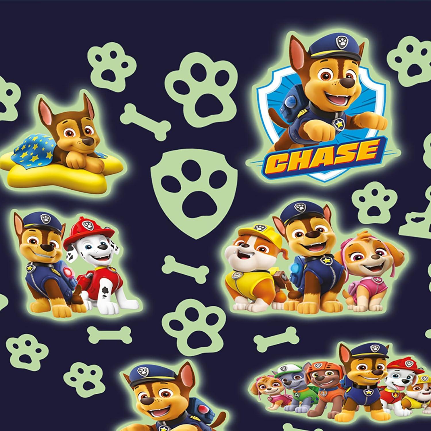 Set de Decoración Brillante PAW Patrol - 30 Formas y Tarjetas