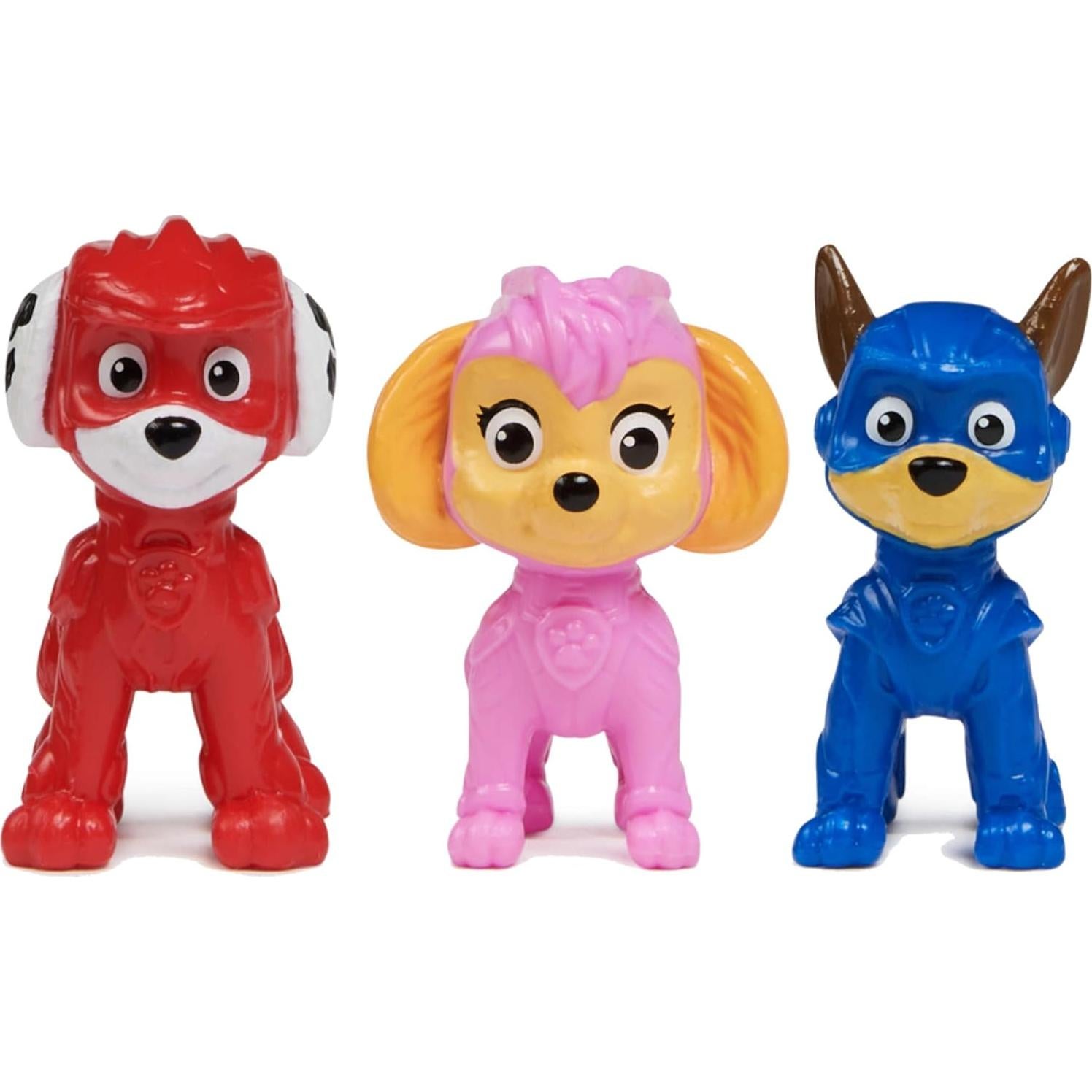 Figuras Paw Patrol Spin Master Skye Chase Marshall 3 Piezas