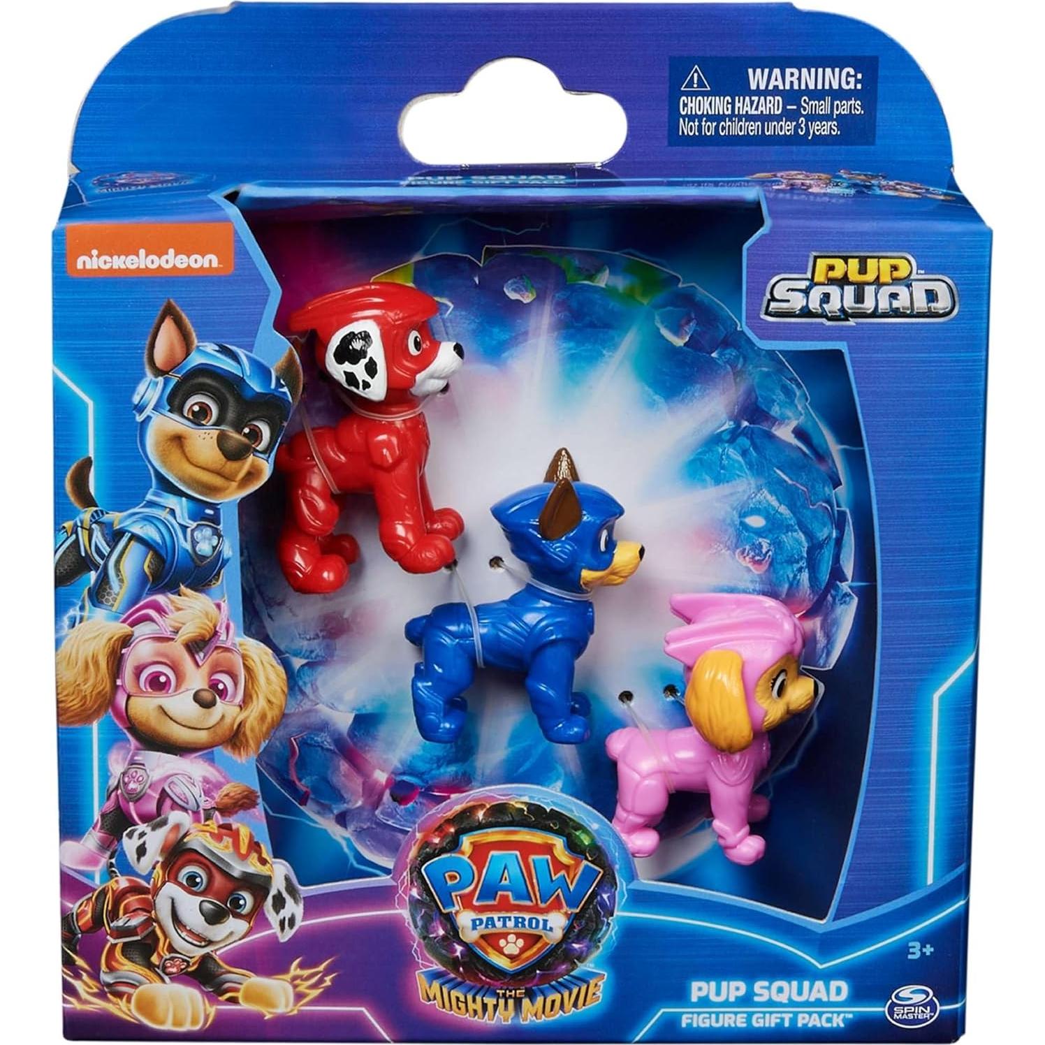 Figuras Paw Patrol Spin Master Skye Chase Marshall 3 Piezas