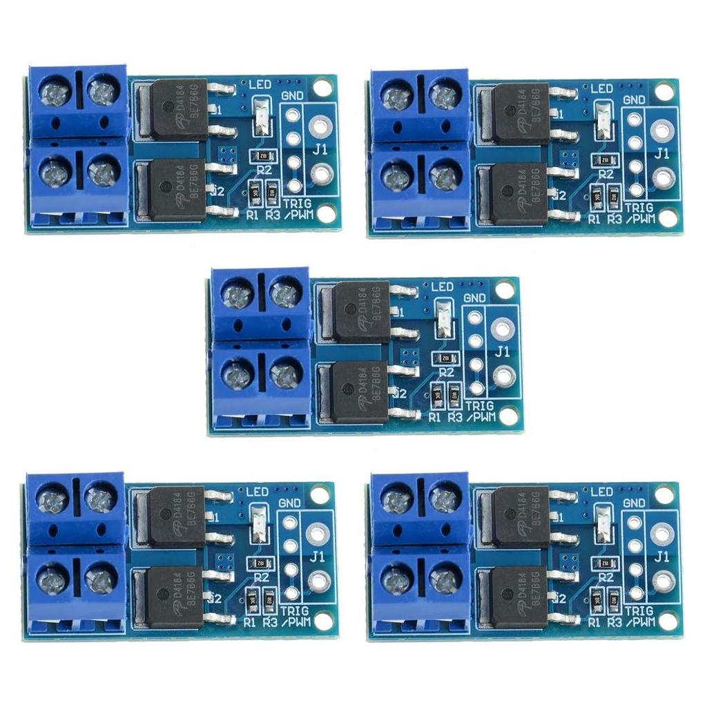 Módulo Controlador Interruptor MOSFET Anmbest 5 Piezas 15A 400W