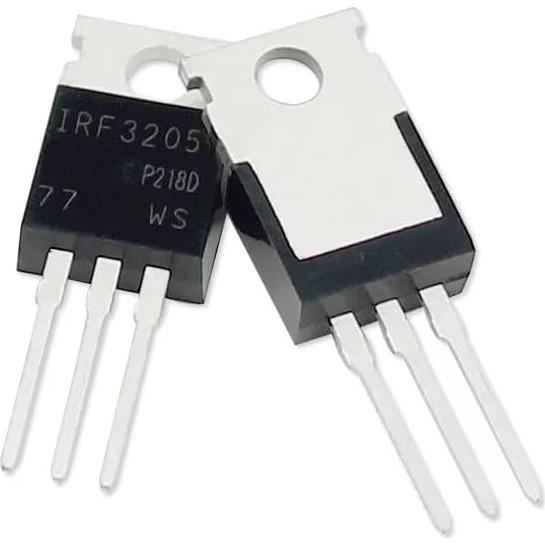 10 Transistores MOSFET N-Canal IRF3205 TO-220 55V 110A