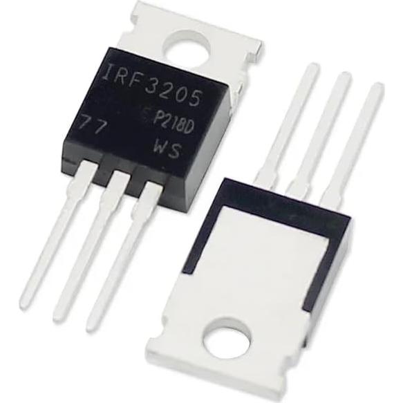 10 Transistores MOSFET N-Canal IRF3205 TO-220 55V 110A