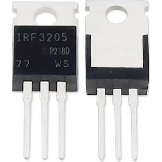 10 Transistores MOSFET N-Canal IRF3205 TO-220 55V 110A